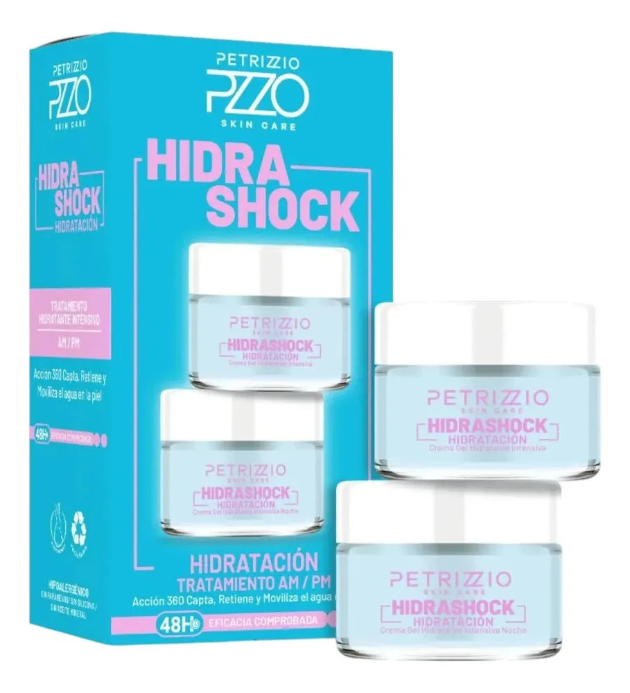 Set De Cremas Hidra Shock Hidratación Petrizzio PETRIZZIO
